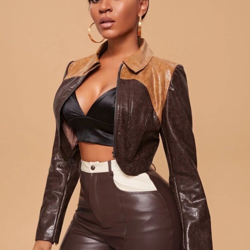 Leather jacket